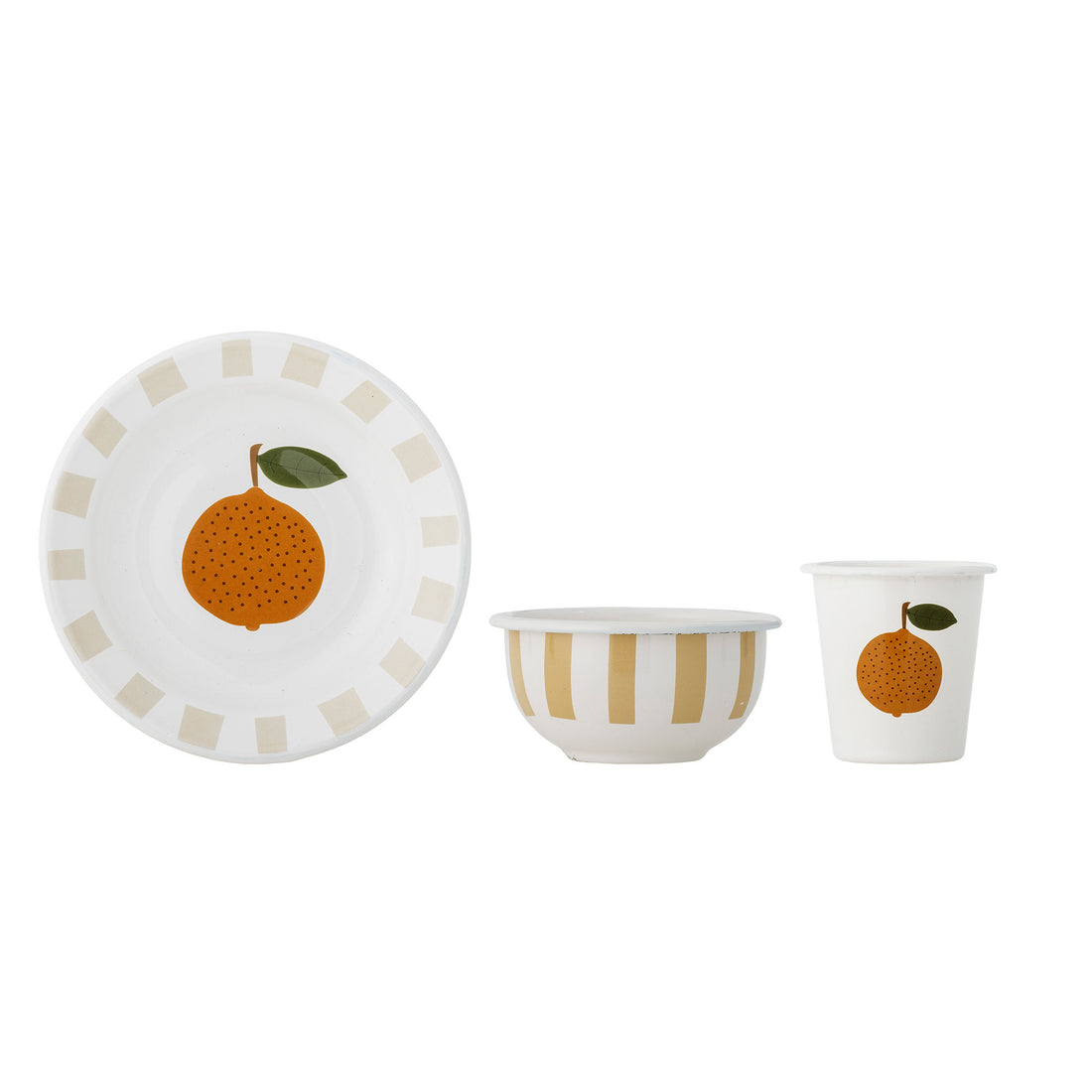 Bloomingville Mini Agnes frame set, orange, iron