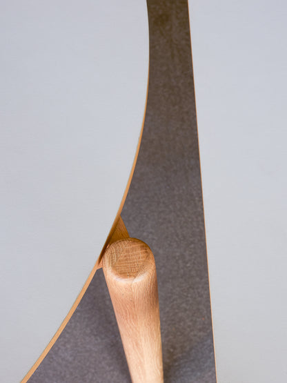 Oblique Dining Table Rectangular Gray - 190x107xh75cm