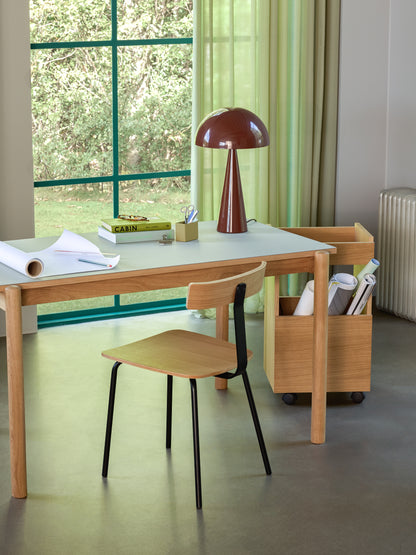 Forma Rolling Table Natural - 40x35xh70cm