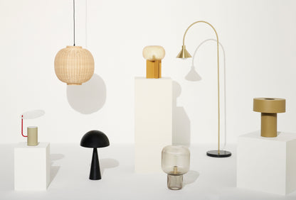 Pirum Table Lighting Brown - Ø27xH42cm, E27