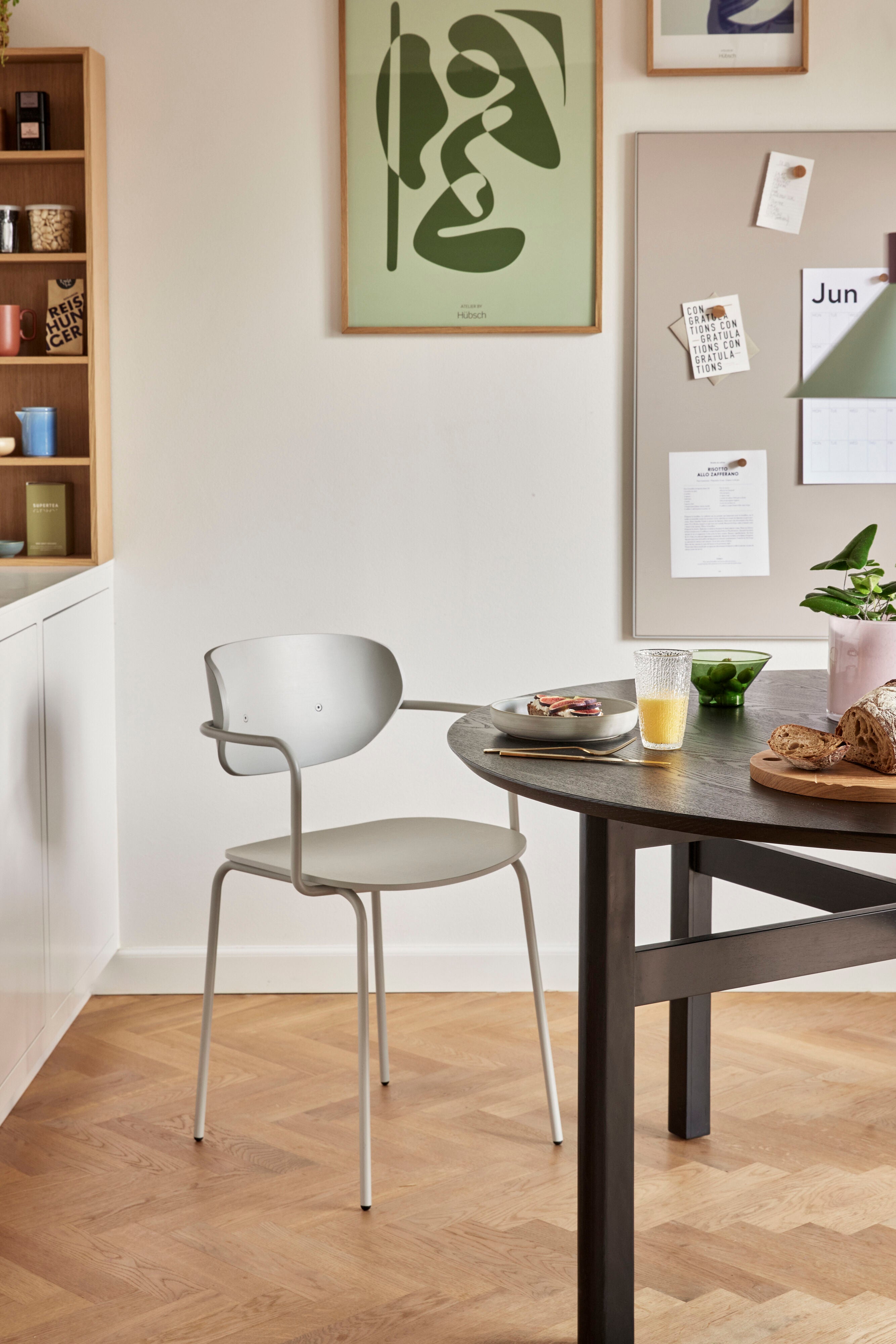 Fjord Dining Table Large Black - Ø140xH74cm