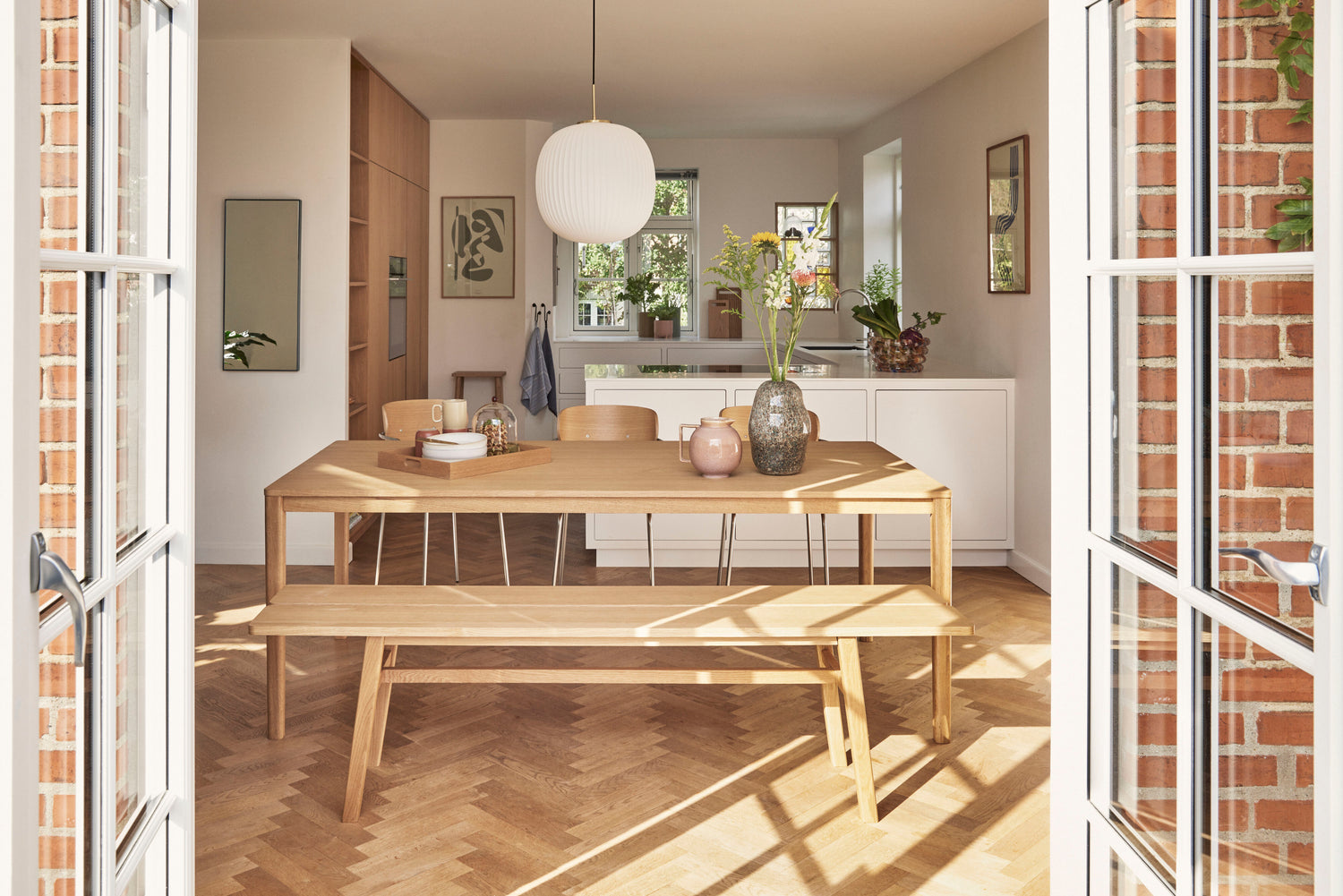 Acorn Dining Table Natural - 140x80xh74cm
