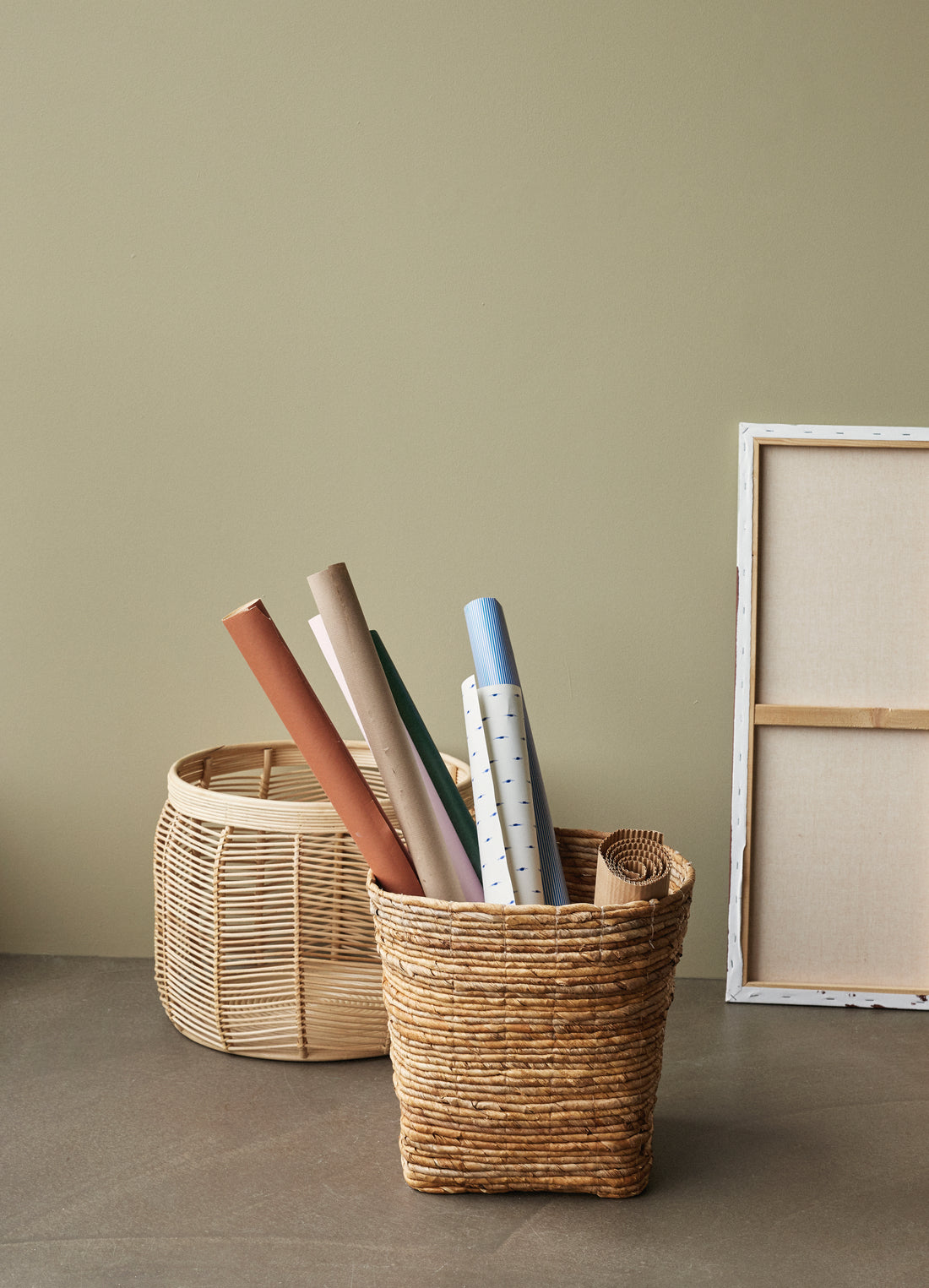 Luna curve nature (set of 2) - Ø34XH30, Ø44XH34CM