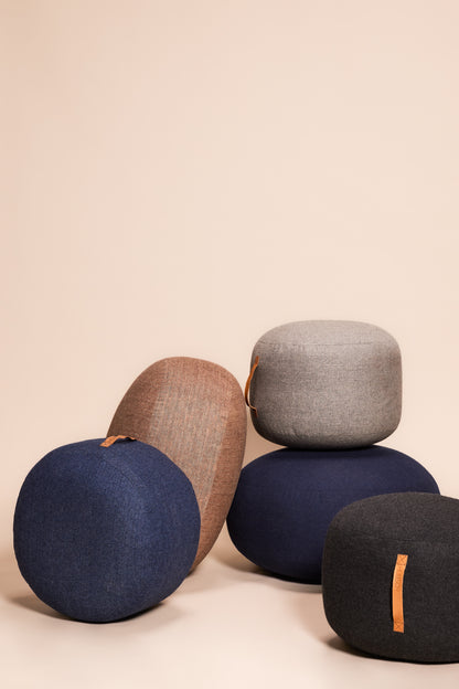 Mochi PUF Ø50 GRAY - Ø50XH35CM
