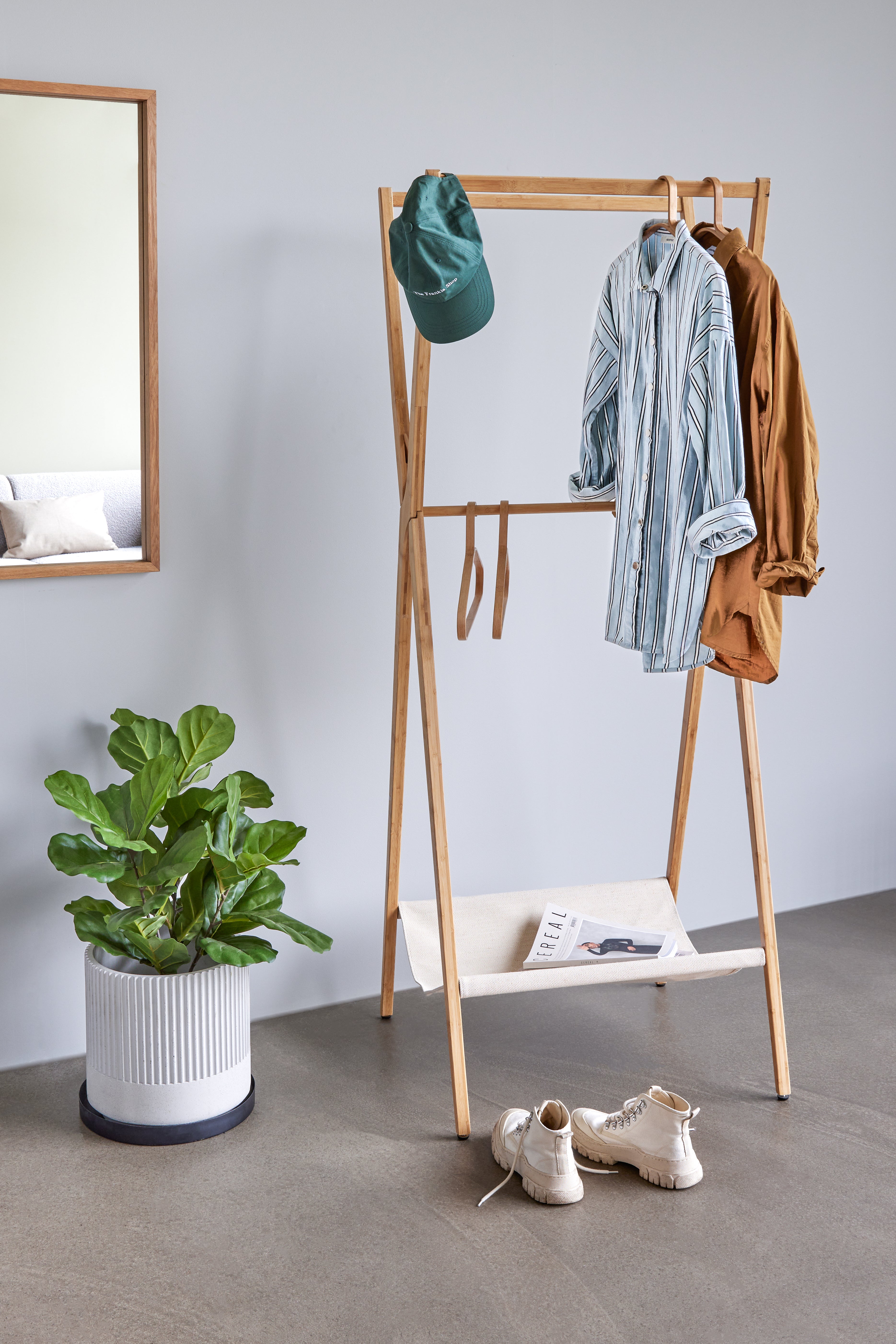 Glimpse Wall Mirror Medium Nature - 60xH90cm