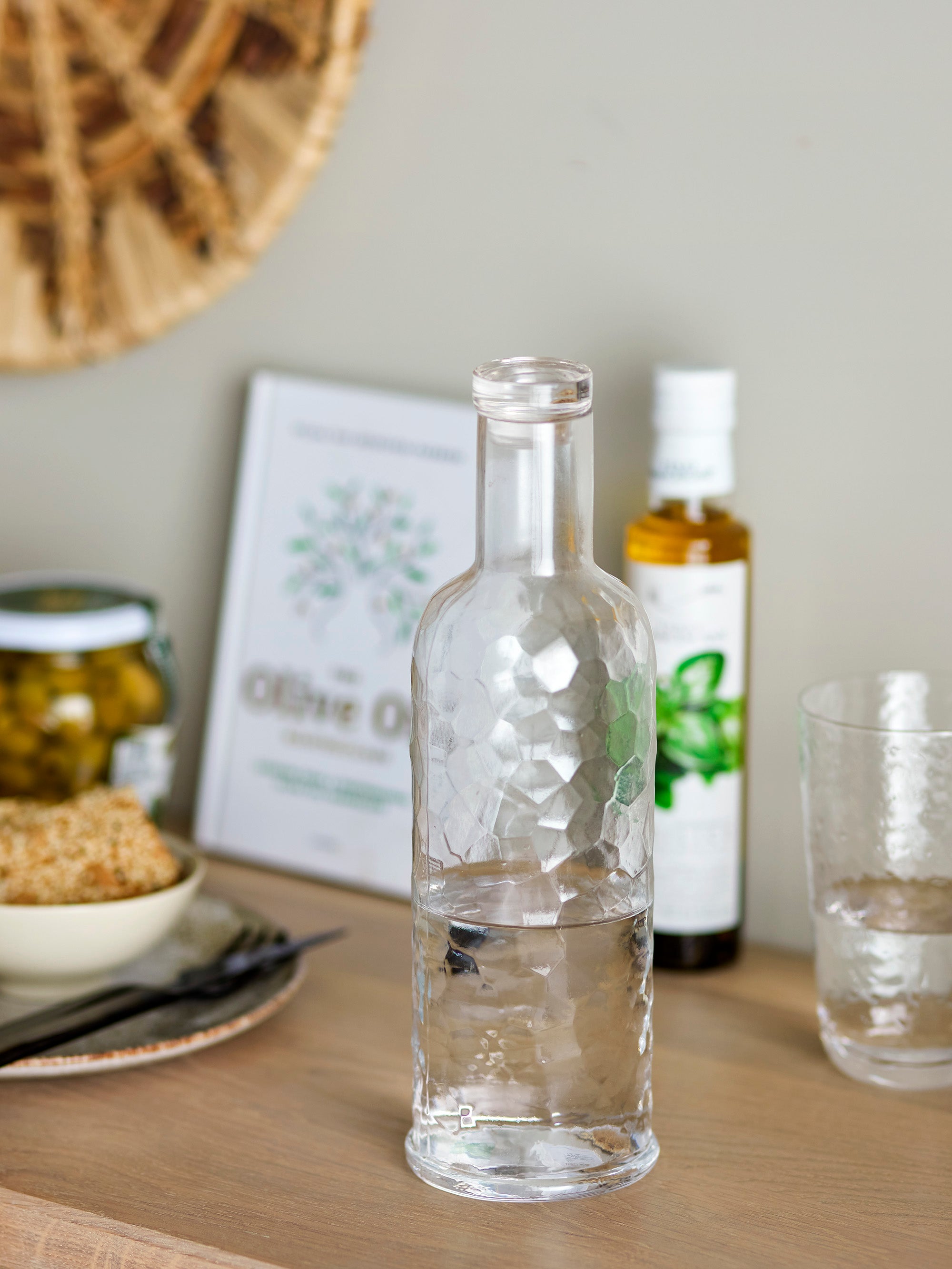 Ellah carafe, clear, glass