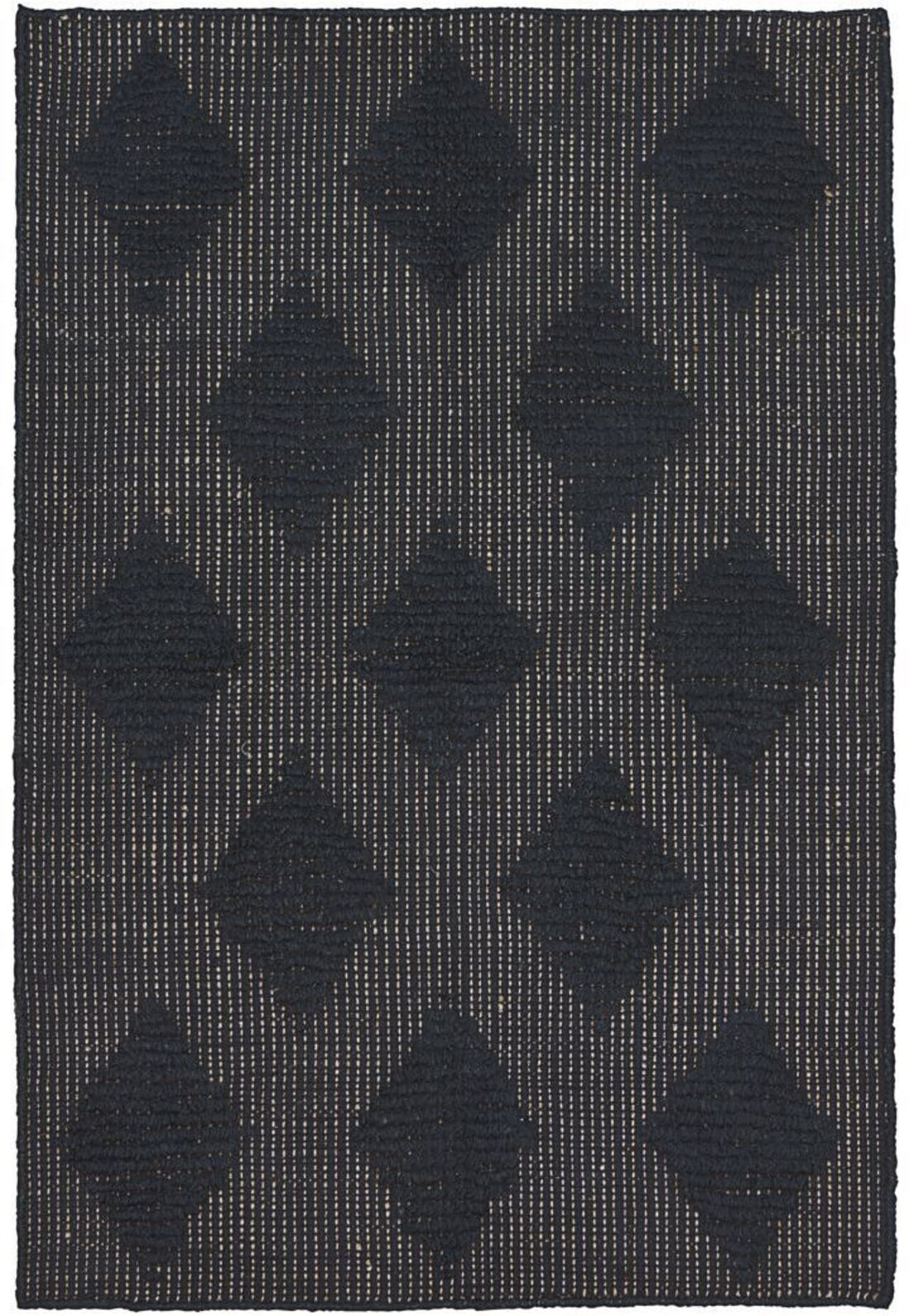 House Doctor Cubie rug 85x130 cm, black