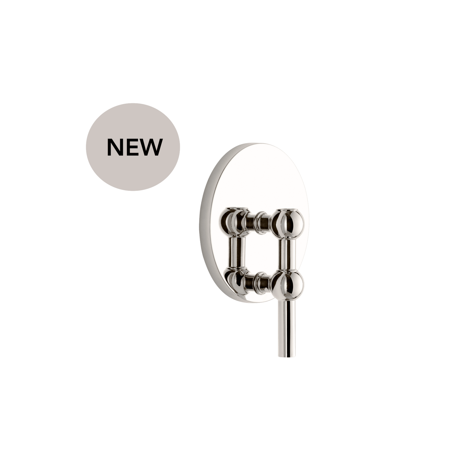 STOFF Nagel wall hanger chrome (væghængt) - STOFF - DesignGaragen.dk