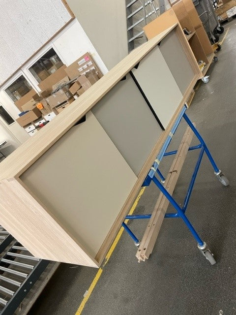 Exhibition Model - Andersen Furniture - S1 Sideboard - L200XD50XH68 cm - Oak/soap with multicolored doors