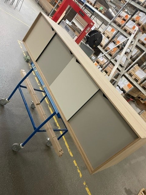 Exhibition Model - Andersen Furniture - S1 Sideboard - L200XD50XH68 cm - Oak/soap with multicolored doors