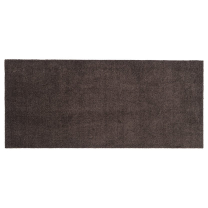 Blanket/had 67 x 150 cm - Uni Color/Brown