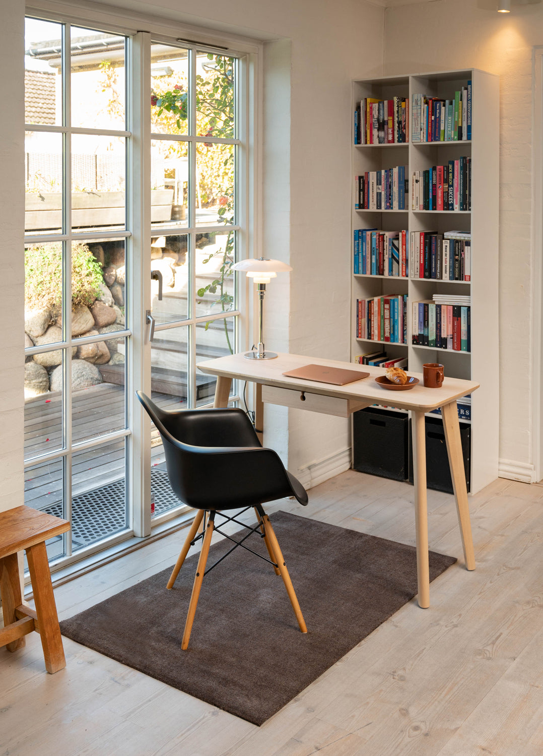 TÆPPE/MÅTTE 90 X 130 CM - UNI COLOR/BROWN - Tica Copenhagen - DesignGaragen.dk