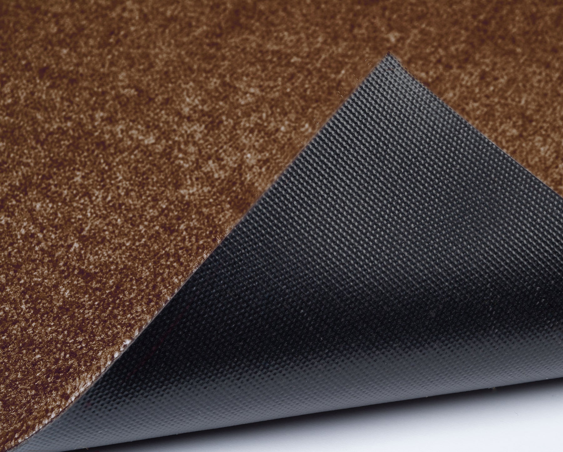 NEW floor mat 40 x 60 cm - Uni Color/Cognac