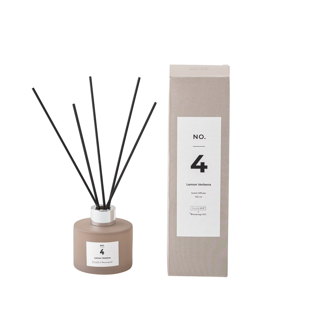 NO. 4 - Lemon Verbena Duftpinde, Natur, Duftevand - ILLUME X BLOOMINGVILLE - DesignGaragen.dk