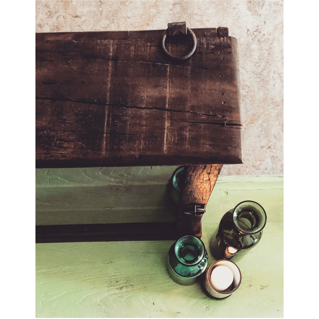 Sjælsø Nordic Wooden cabinet with 2 shelves and glass door