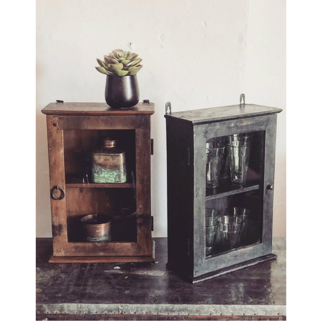 Sjælsø Nordic CABINET MADE OF OLD WOOD, BLACK