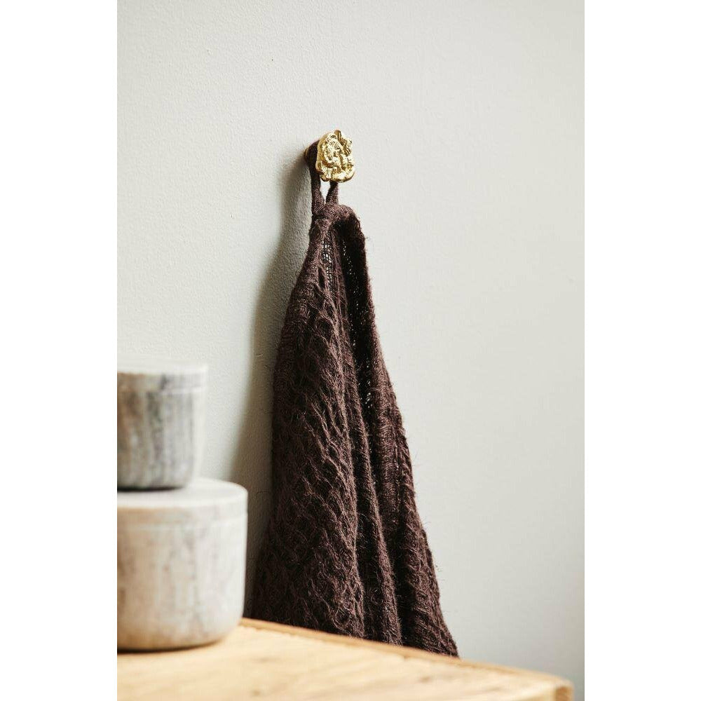 Nordal ARIES bath towel in linen - 80x150 cm - brown