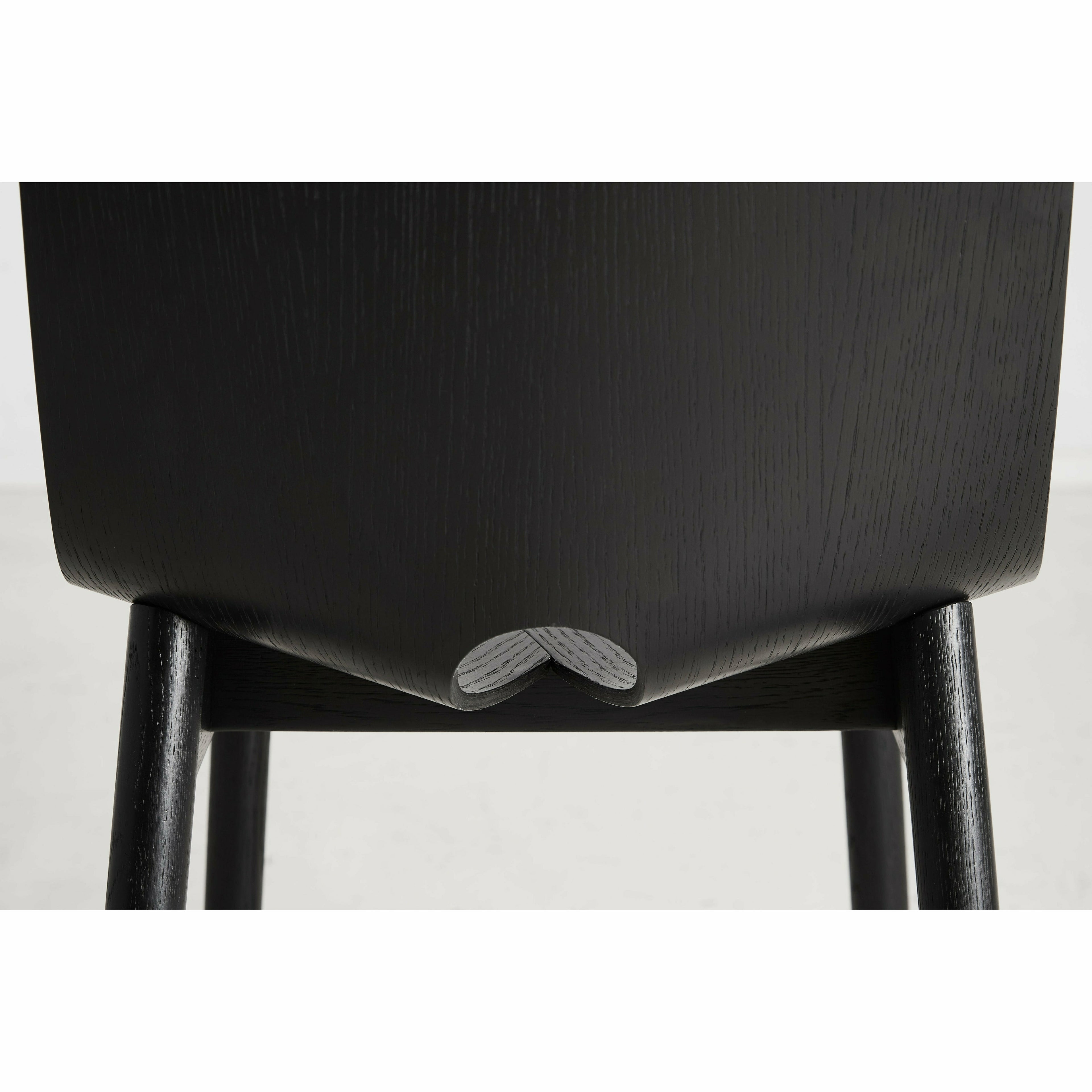 WOUD -  Mono dining chair - Black