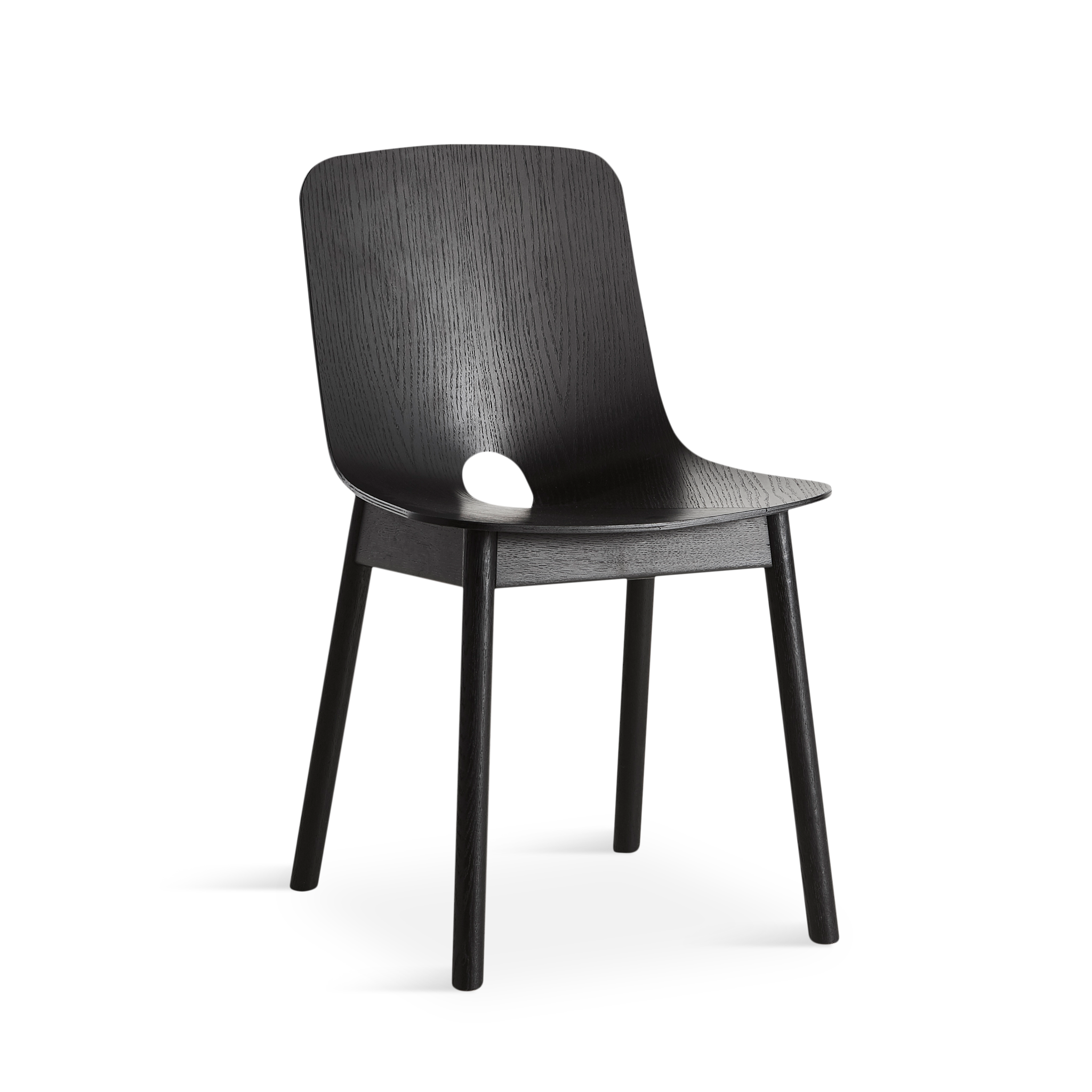 WOUD -  Mono dining chair - Black