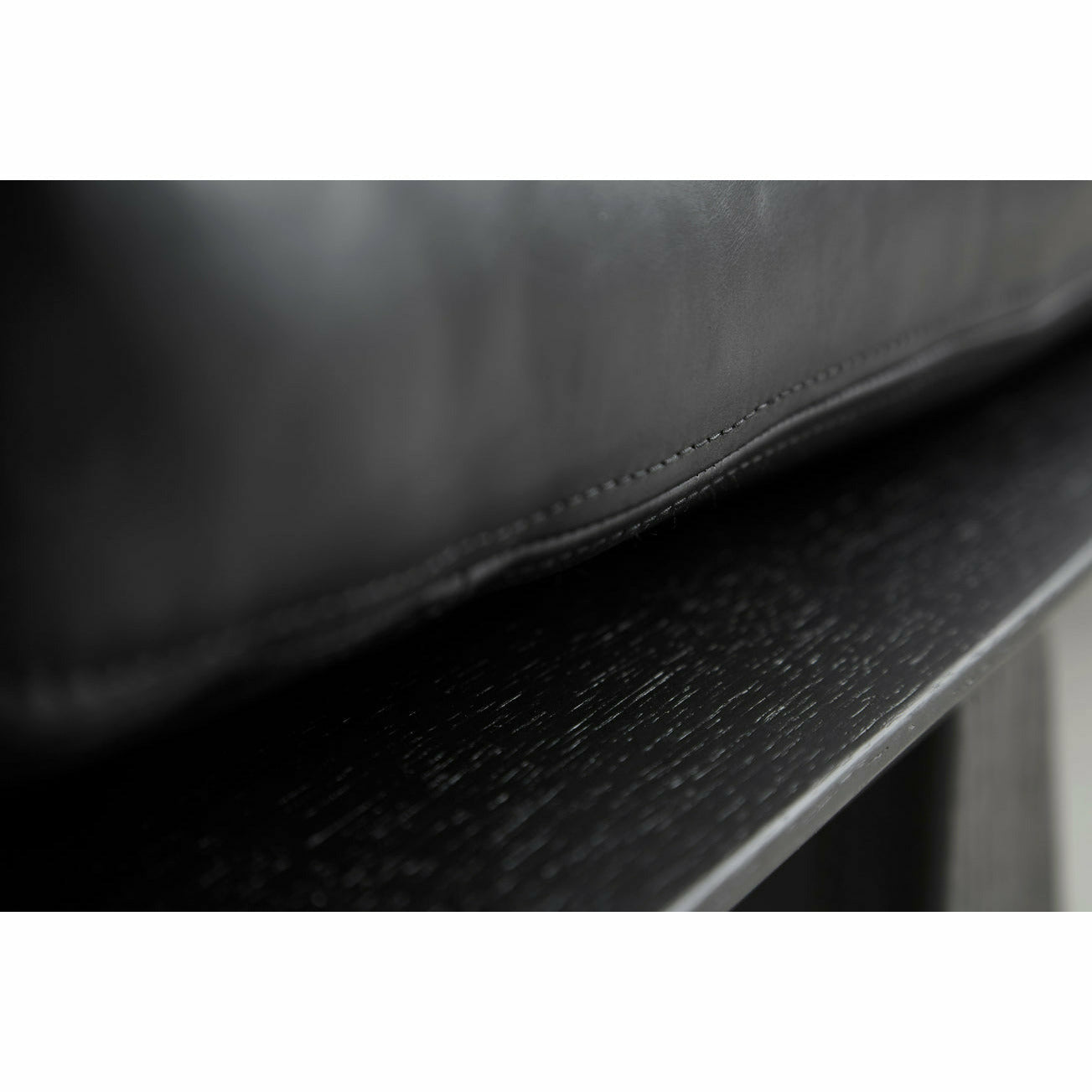 WOUD - Level daybed - Black/black 190x76,50x41 cm - WOUD - DesignGaragen.dk