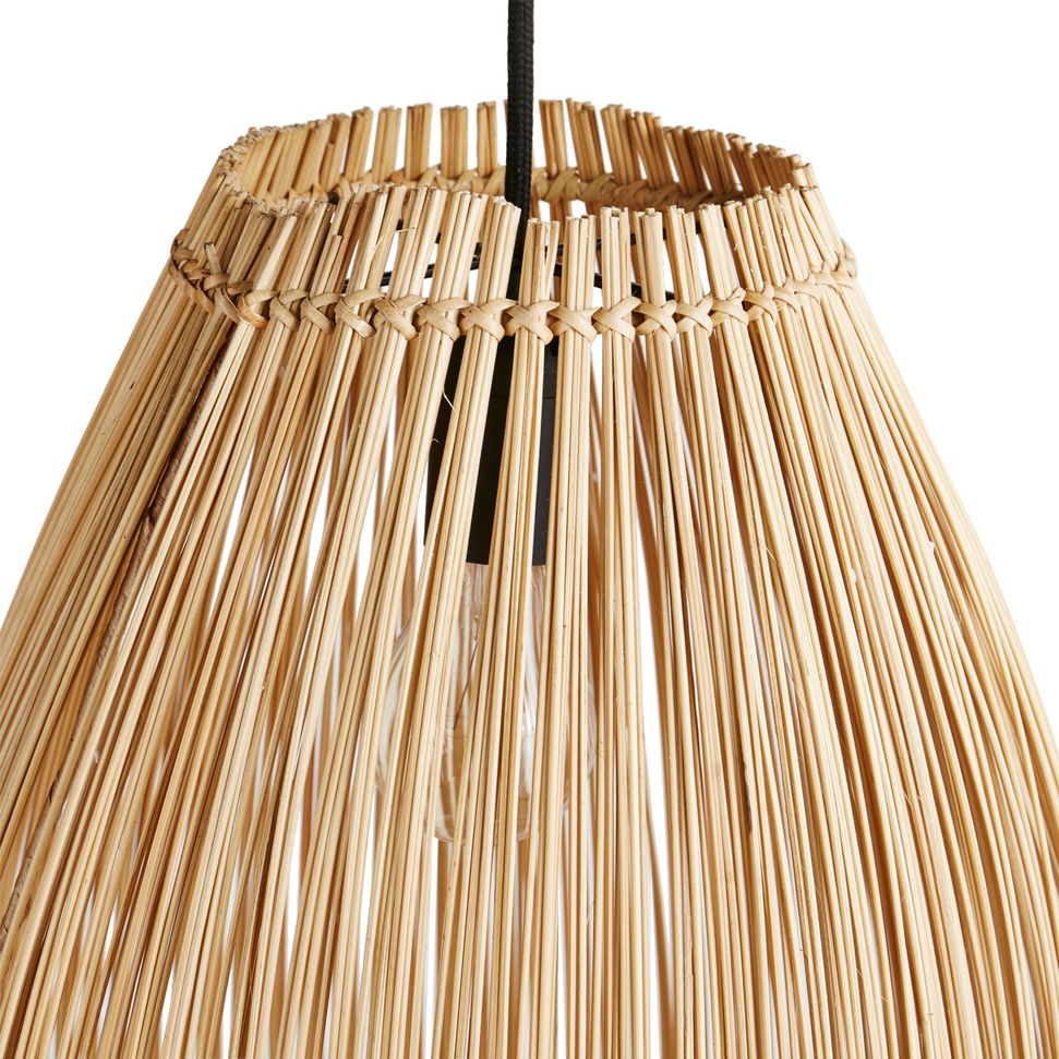 Lampe Fishtrap L - Natur - Bambus - H: 66 Ø: 35 cm - Muubs - DesignGaragen.dk