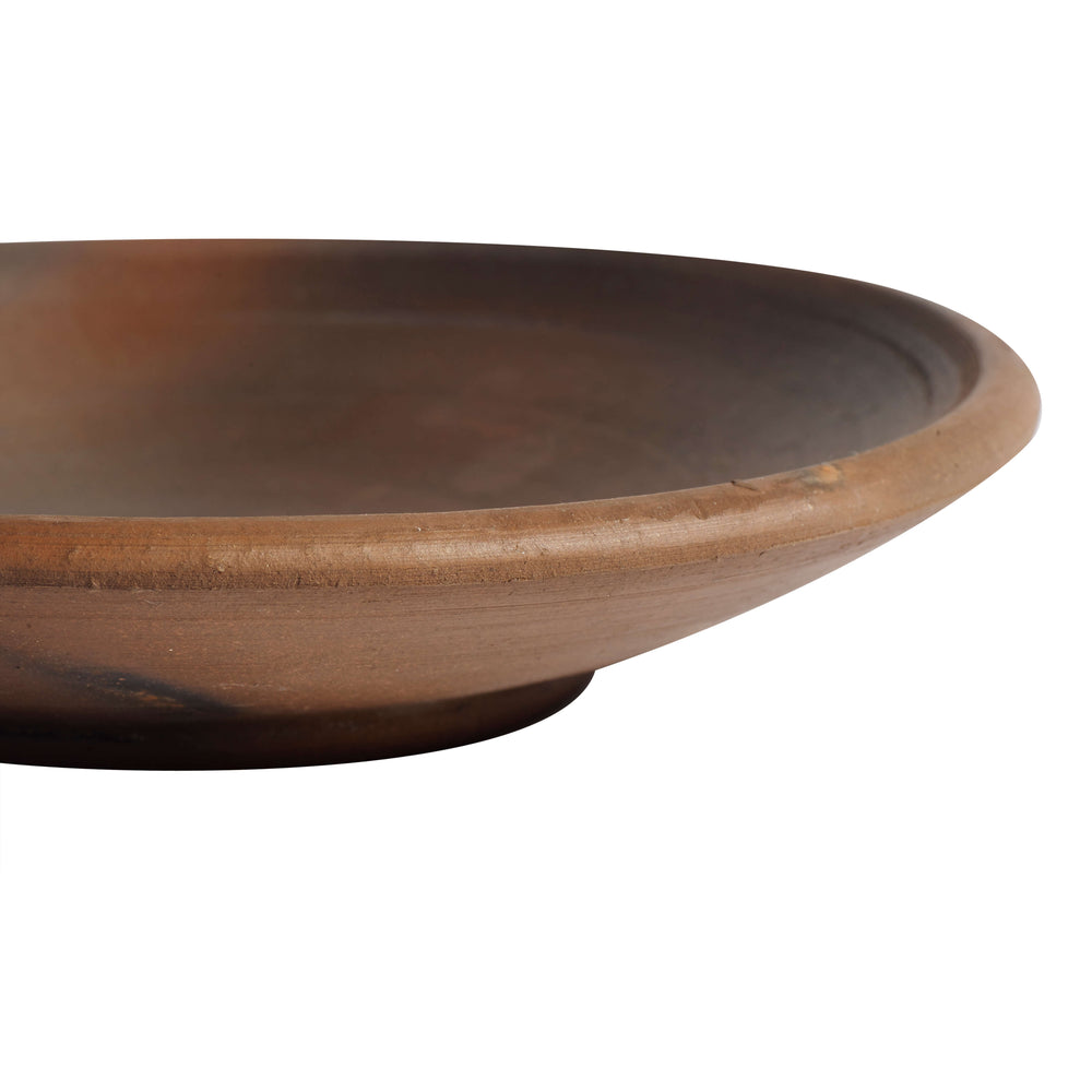 Muubs Tallerken frokost Hazel - Brun - Keramik - H: 4 Ø: 20 cm - DesignGaragen.dk.
