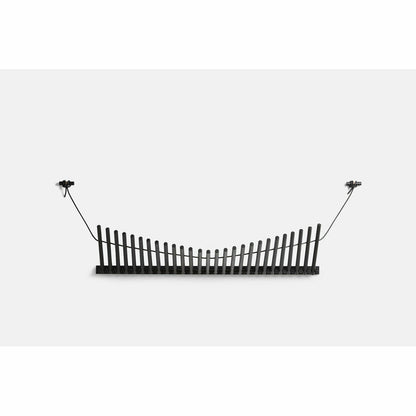 WOUD -  Knaegt coat rack - Black/black