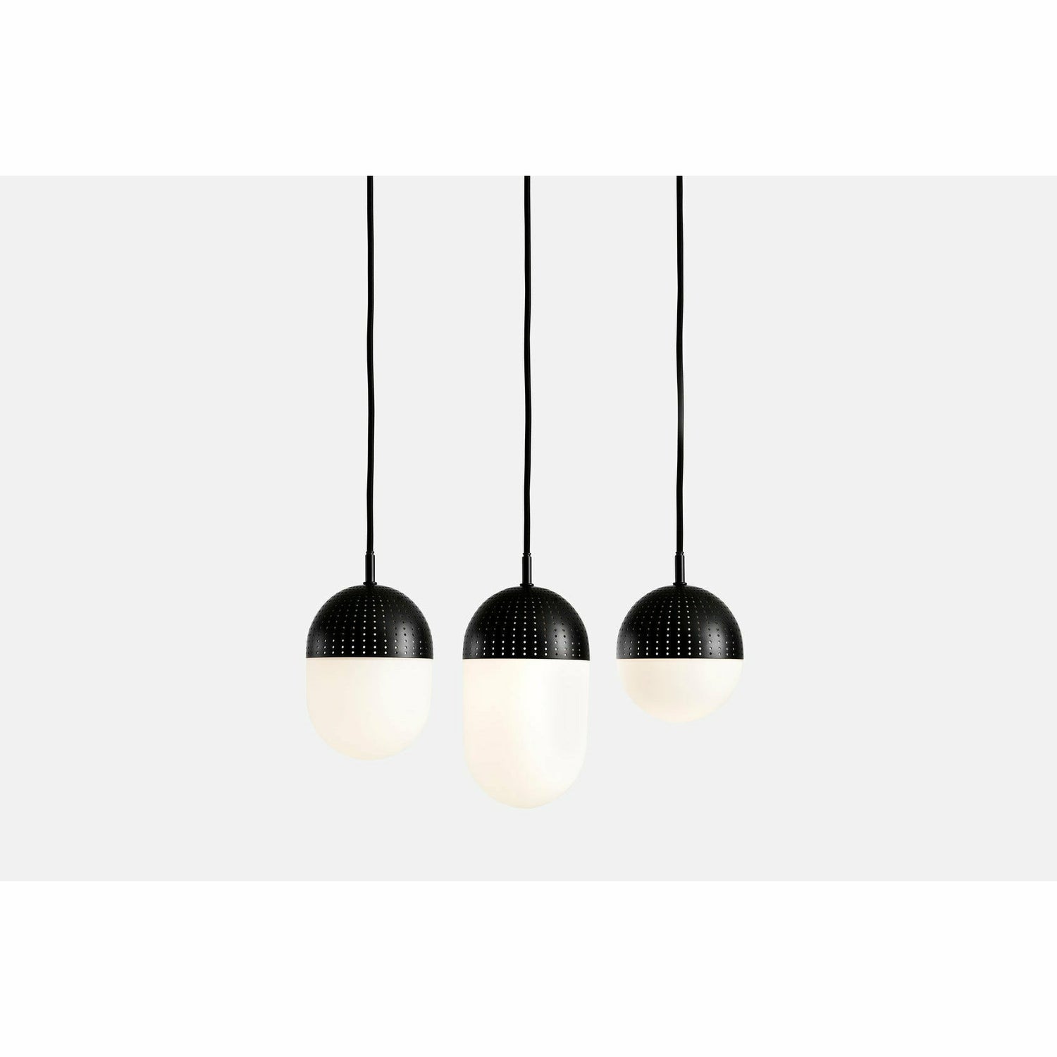 WOUD -  Dot pendant (Small) - Black