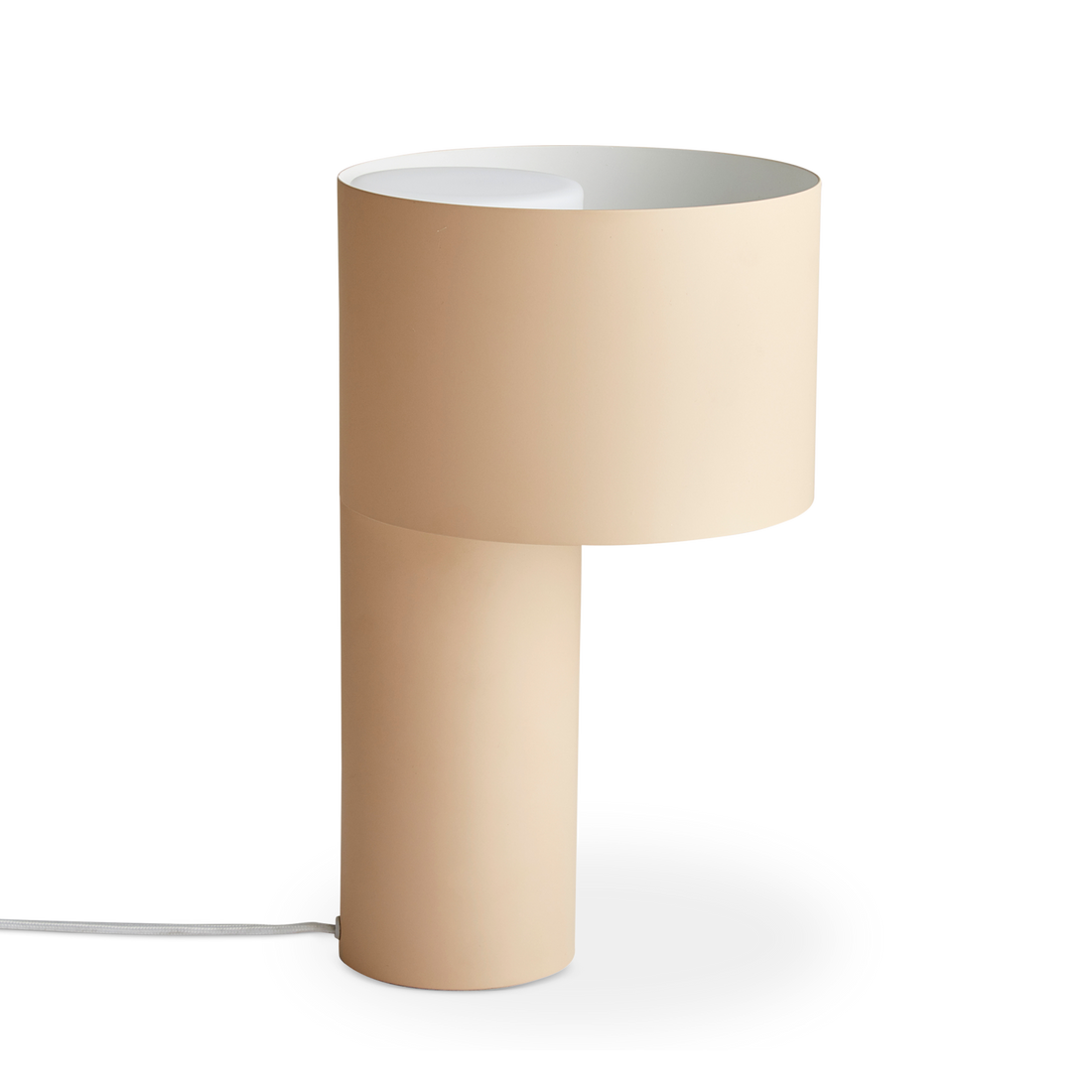 WOUD -  Tangent table lamp - Desert sand