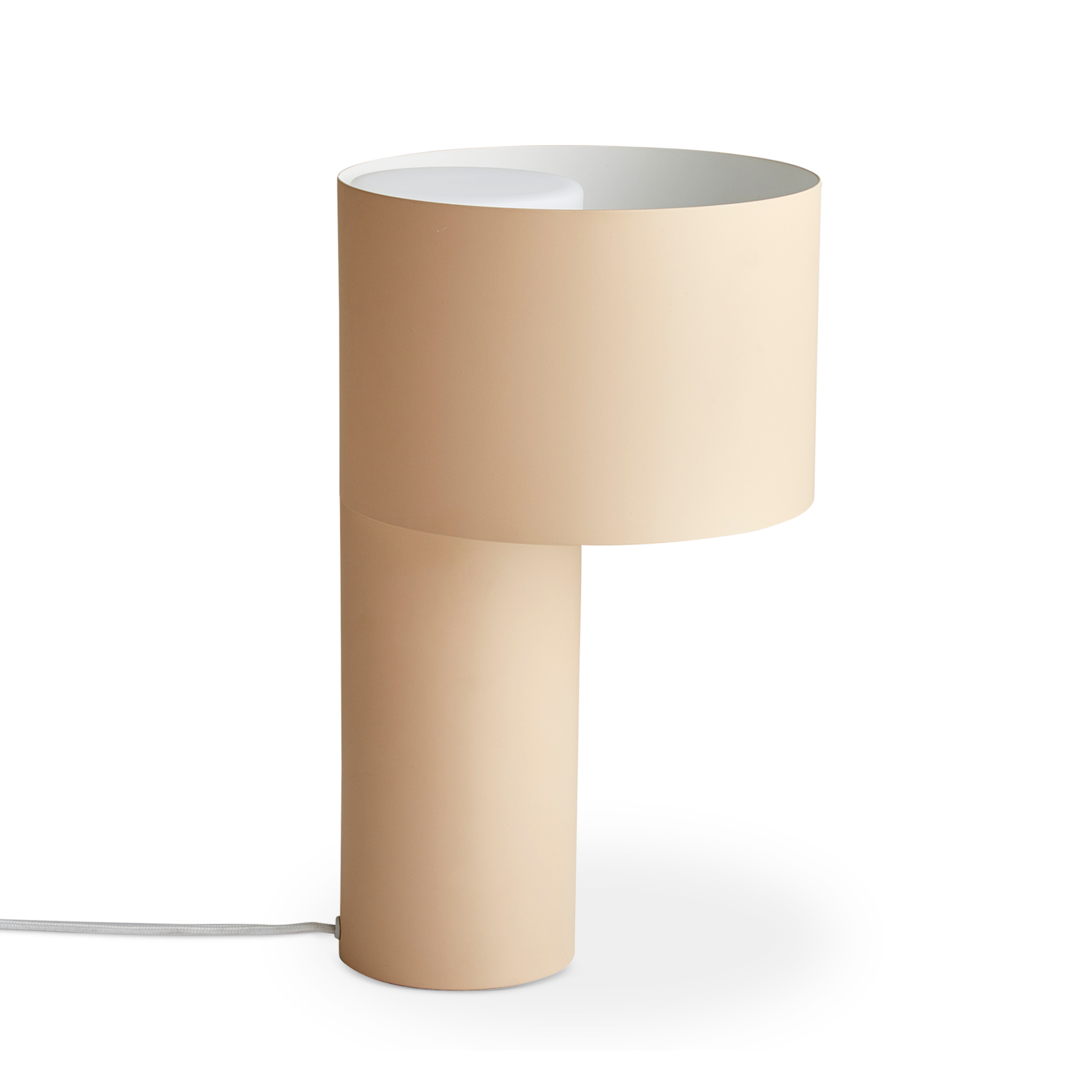 WOUD -  Tangent table lamp - Desert sand