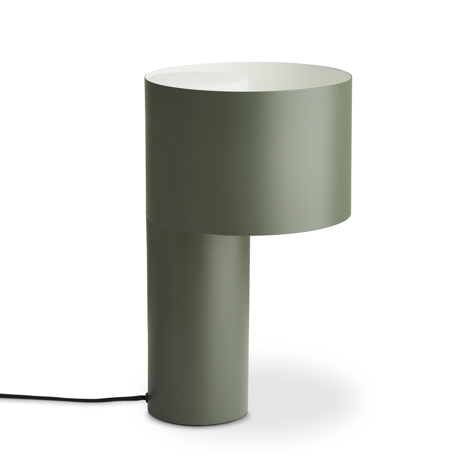 WOUD -  Tangent table lamp-Forest green