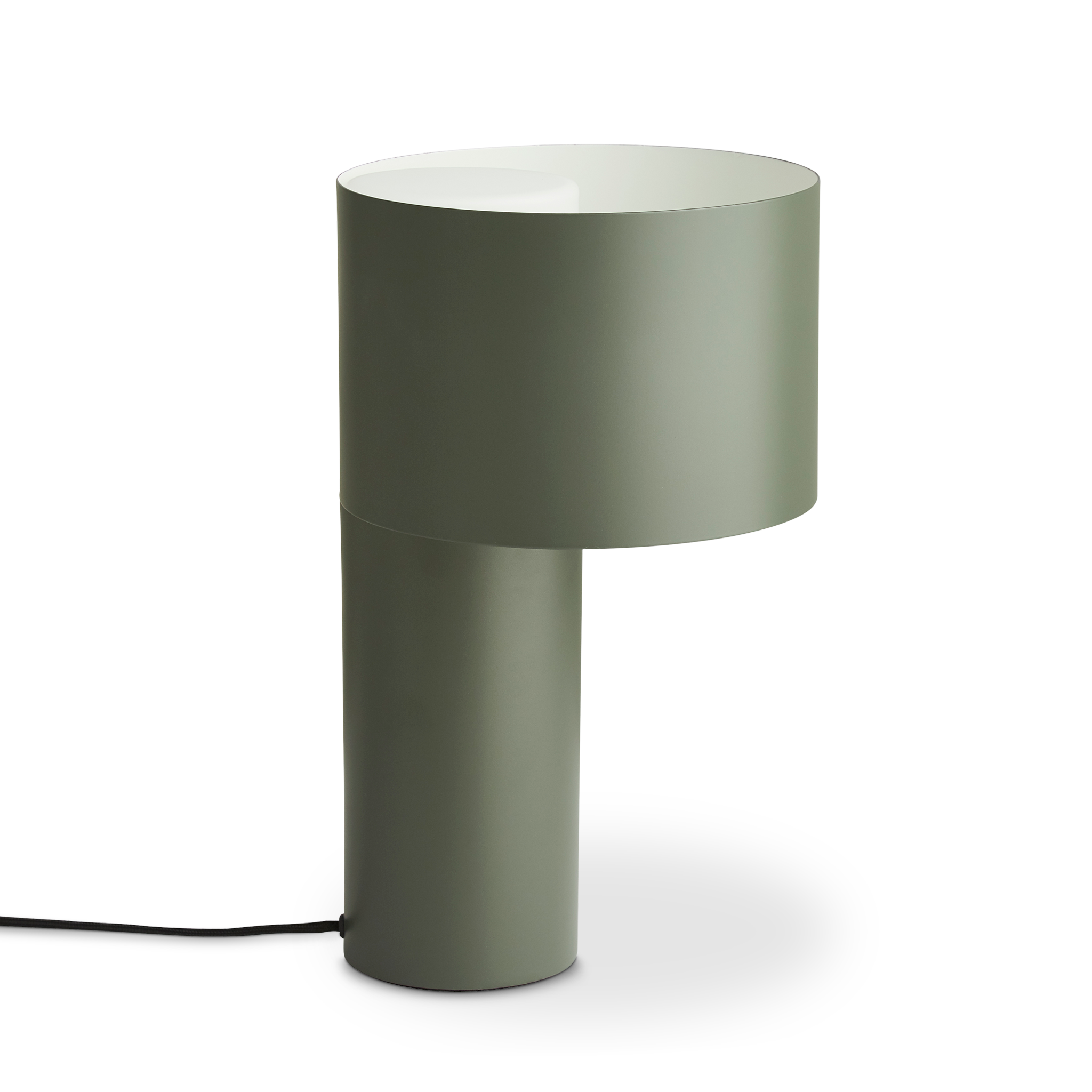 WOUD -  Tangent table lamp-Forest green