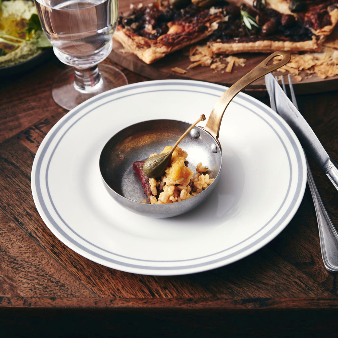 Nicolas Vahe dinner plate, bistro, gray-dia: 27 cm