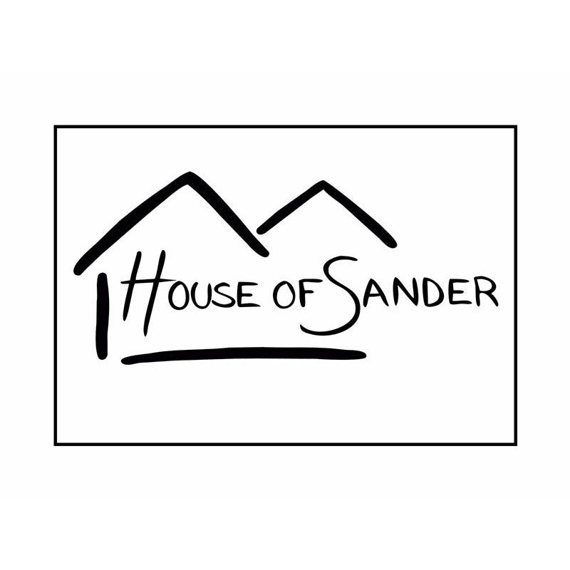 House of Sander Place mat // Black PU - HARD