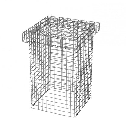 Kalager Design Wire Stool, Alu Zinc