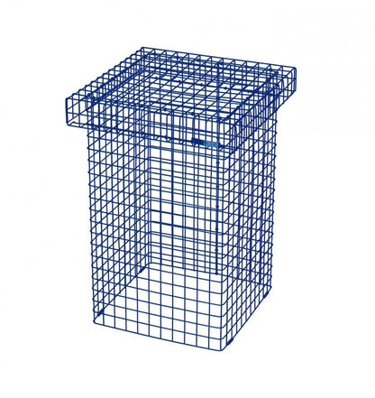 Kalager Design Wire Stool, Marine Blue