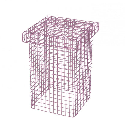 Kalager Design Wire Stool, Pink