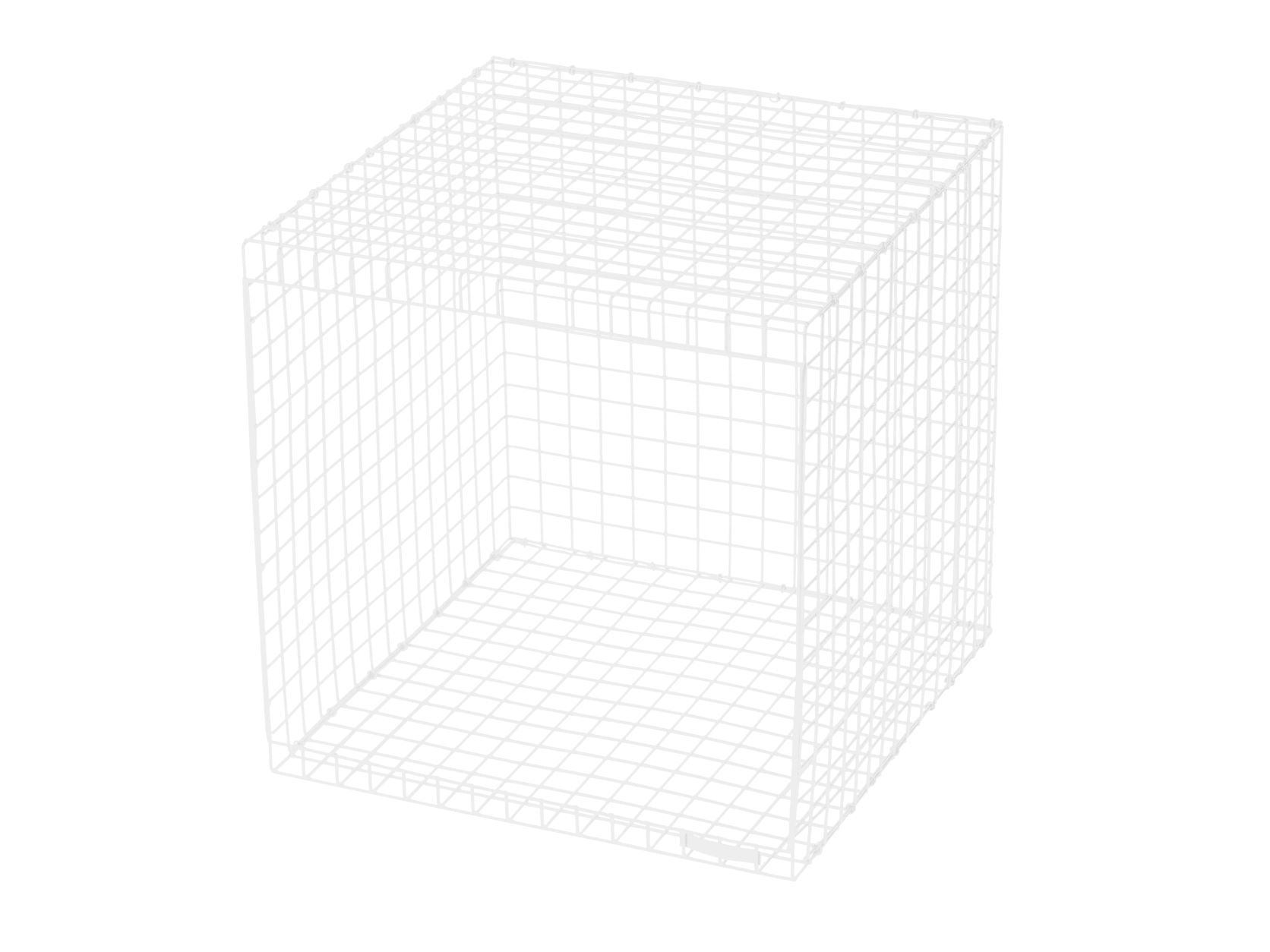 Kalager Design Wire Cubic, White