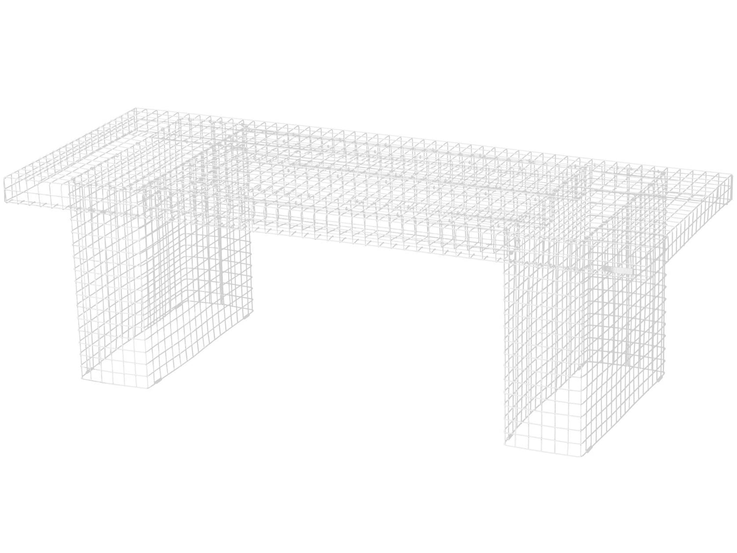 Kalager Design Coffee Table, White