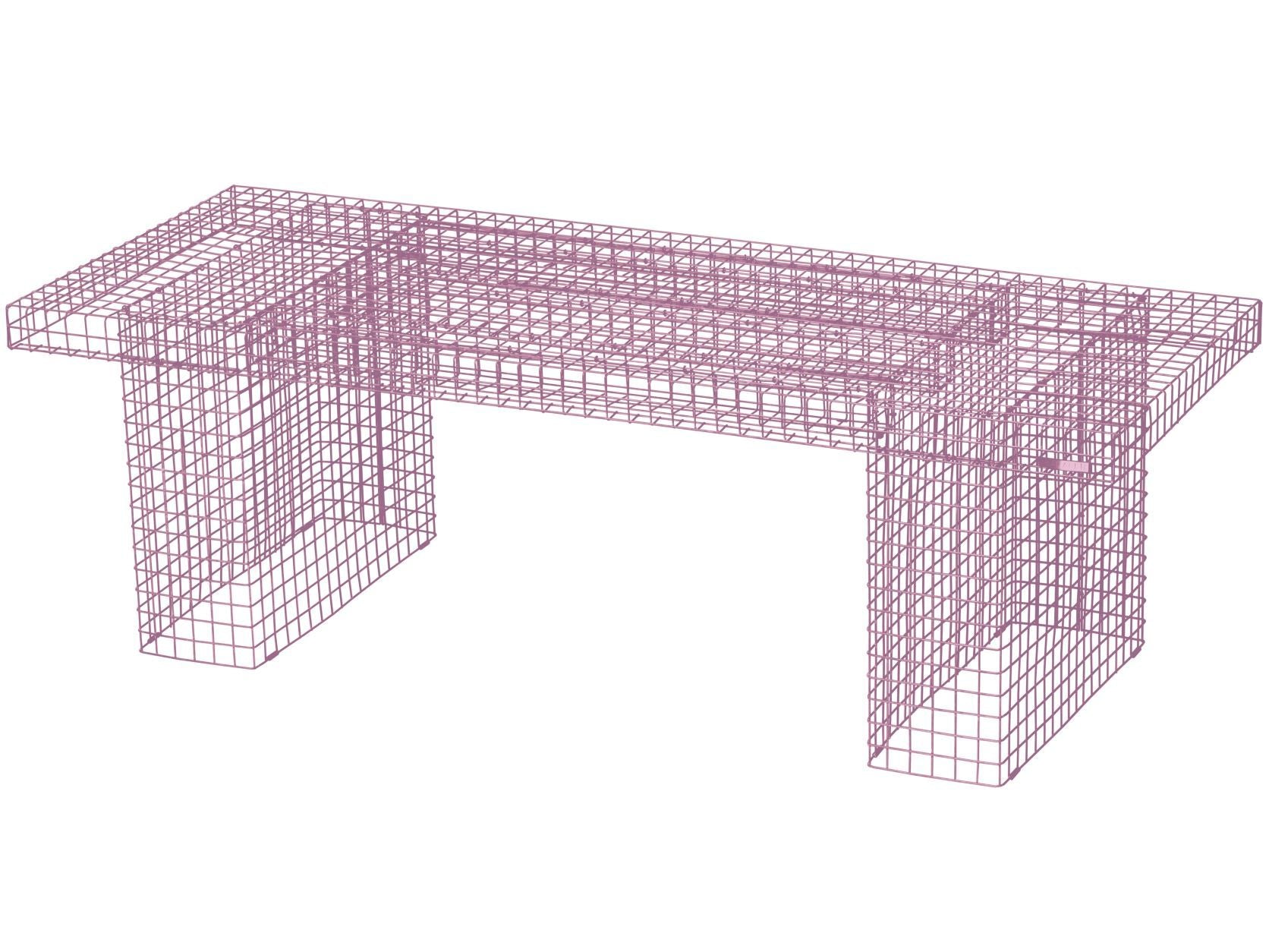 Kalager Design Coffee Table, Pink
