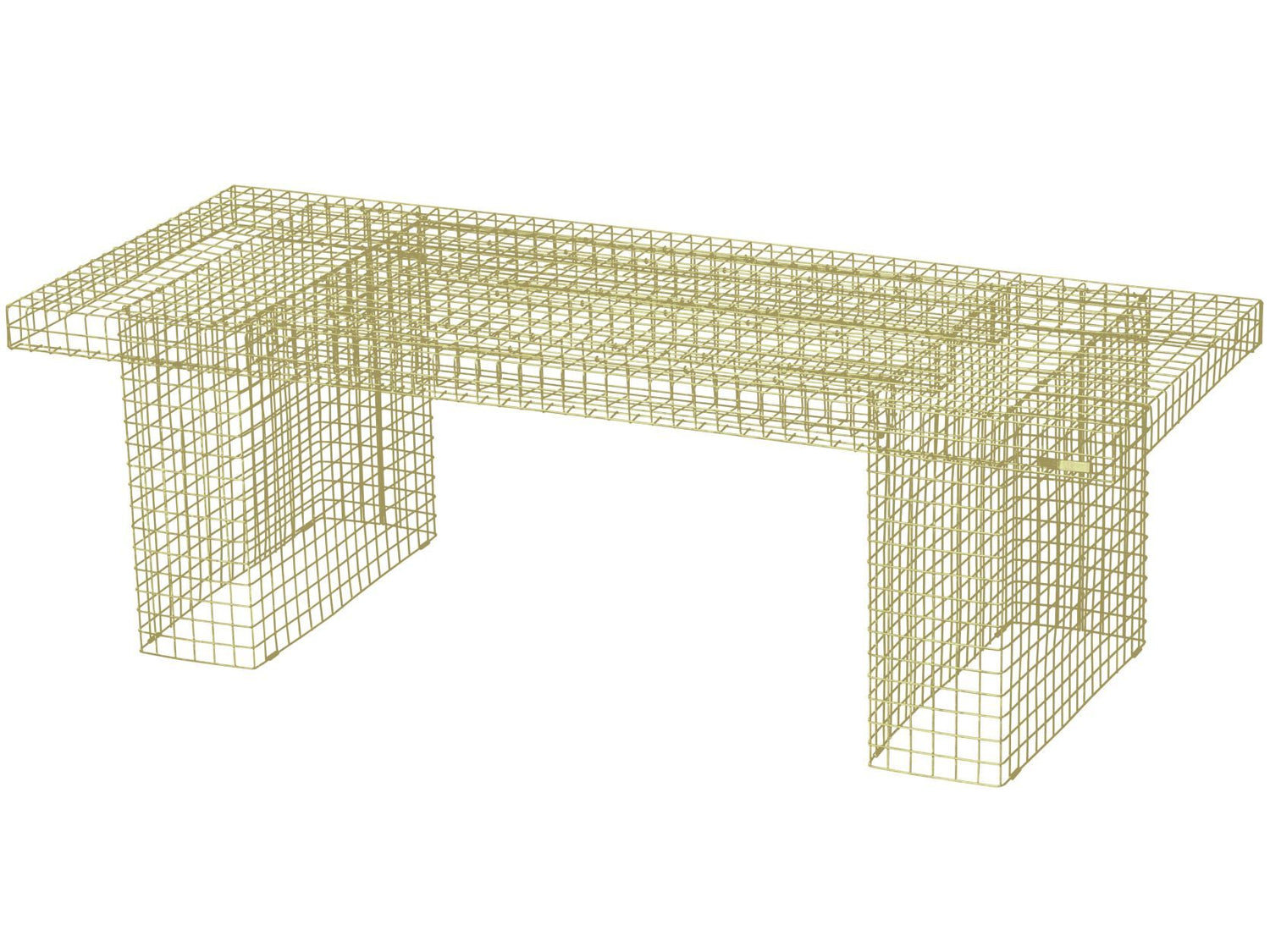 Kalager Design Coffee Table, Green Beige