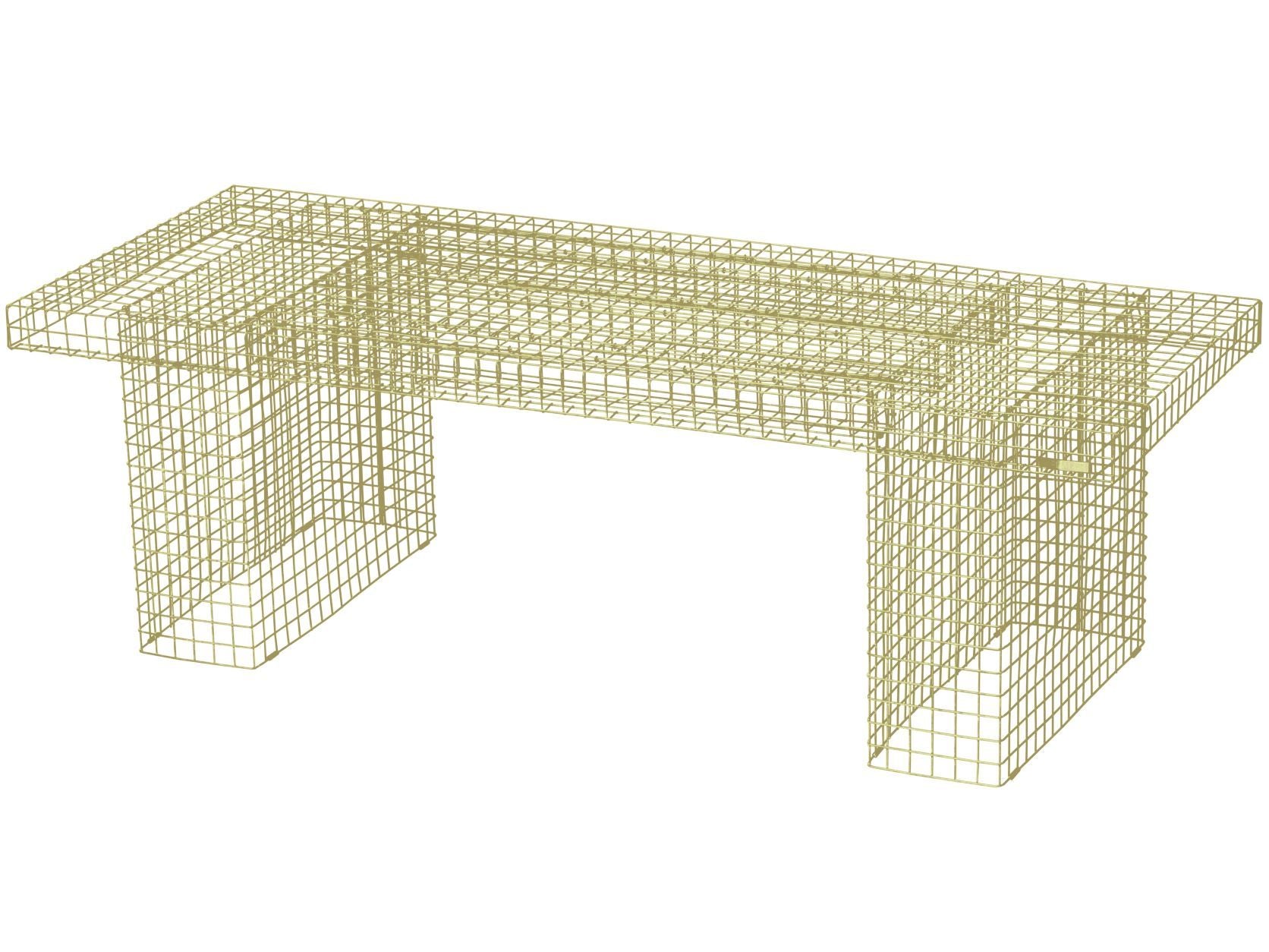 Kalager Design Coffee Table, Green Beige