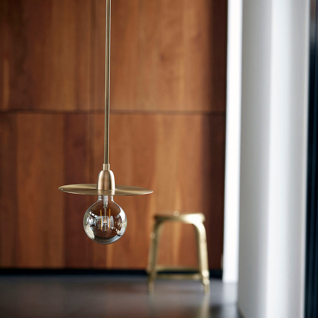 House Doctor - Lamp, LP, Brass - L: 70 cm, DIA: 27 cm