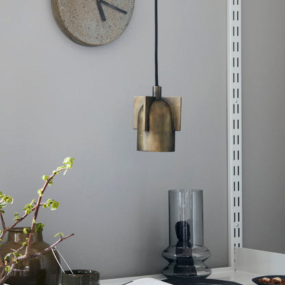 House Doctor lamp, Akola, Antique brass-h: 12.5 cm, dia: 9 cm