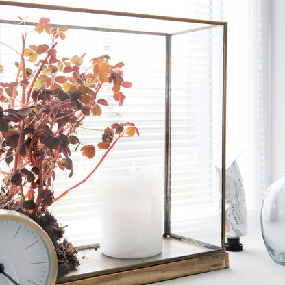 House Doctor - Display box, Antique metallic - l: 40 cm, w: 11 cm, h: 27 cm