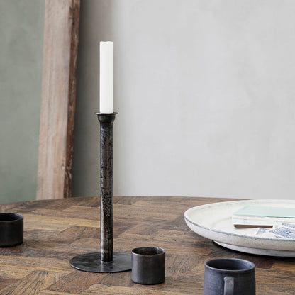 House Doctor - Candlestick, Latuna, Antique Copper - H: 27 cm, DIA: 12.5 cm