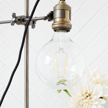 House Doctor - LED Pear, Clear Decoration, Ready - L: 17.5 cm, DIA: 12.5 cm