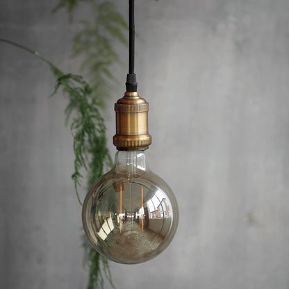 House Doctor - LED bulb, Gray Decoration - l: 17.5 cm, dia: 12.5 cm