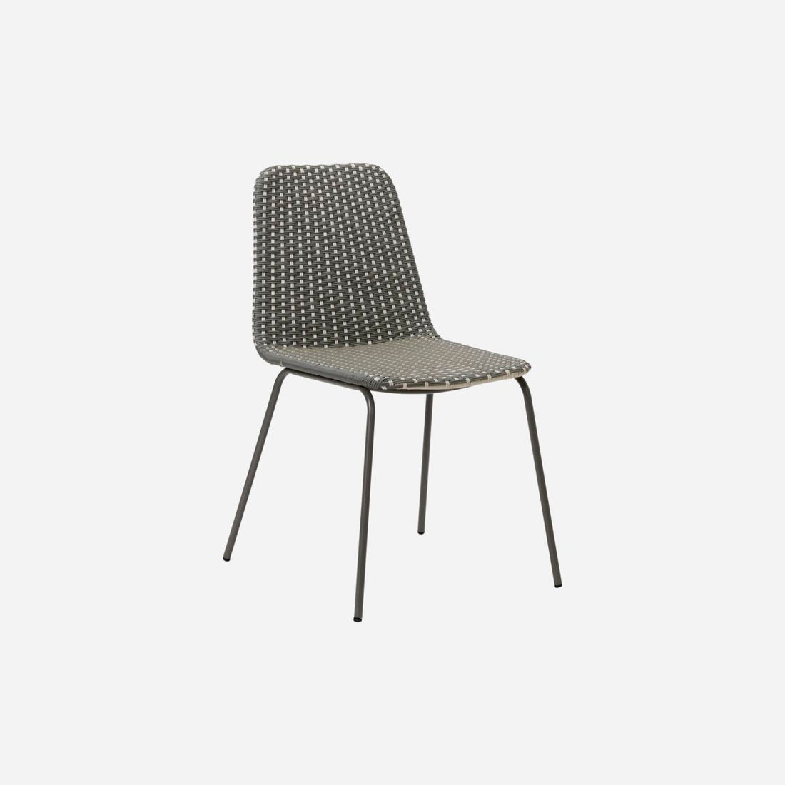 House Doctor chair, bast, green-l: 55 cm, w: 48.8 cm, h: 82 cm