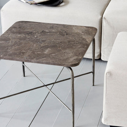 House Doctor-Coffee table, Square, Brown-l: 60 cm, w: 60 cm, h: 45 cm